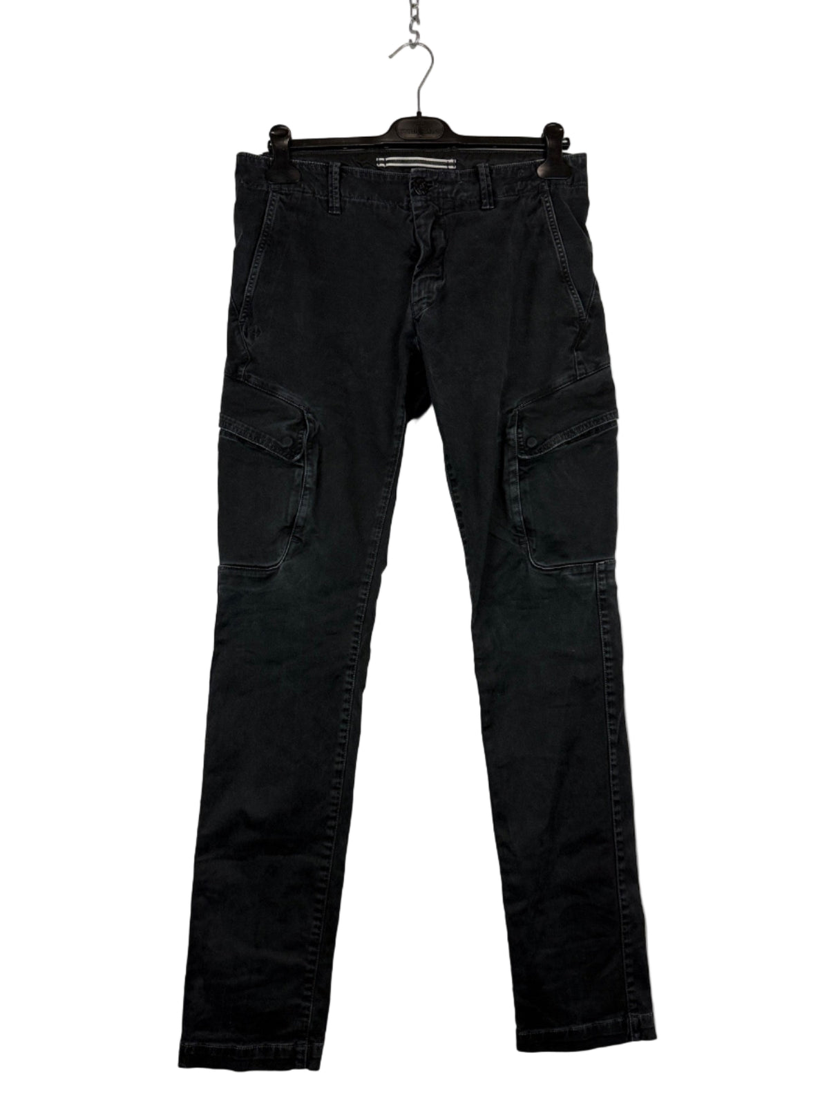 Pantaloni cargo neri Stone Island - Taglia W31