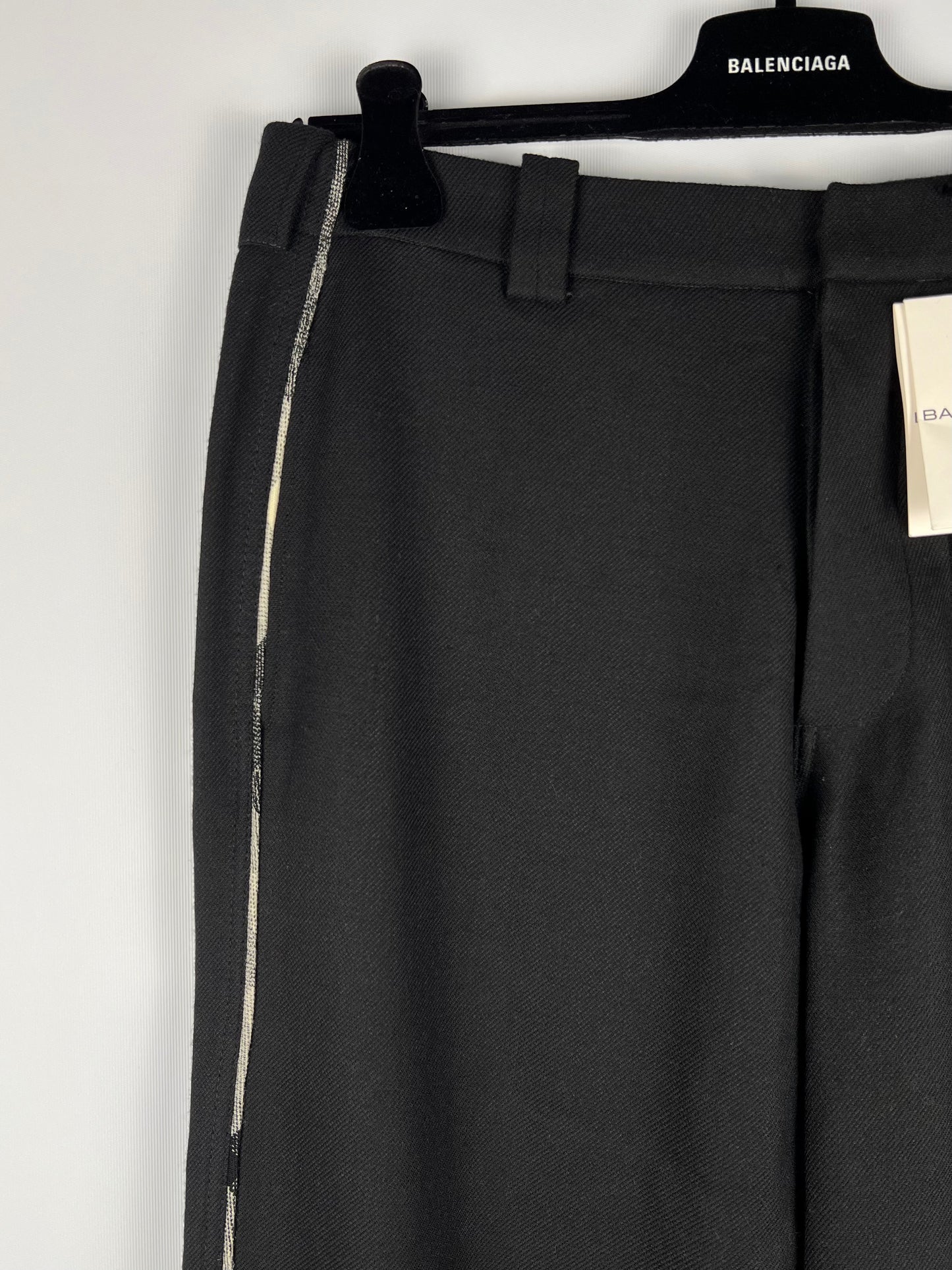 Pantaloni da donna neri Balenciaga (nuovi con cartellino) - Taglia 52