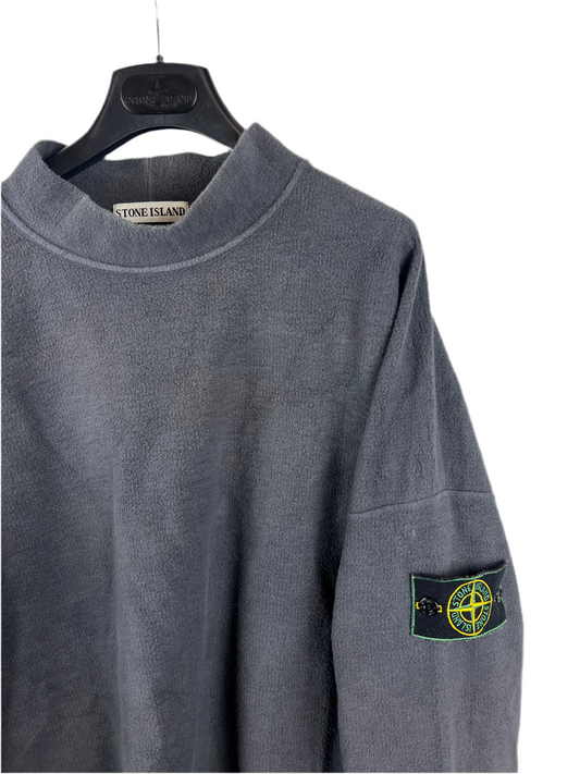 Felpa blu navy vintage Stone Island - Taglia L