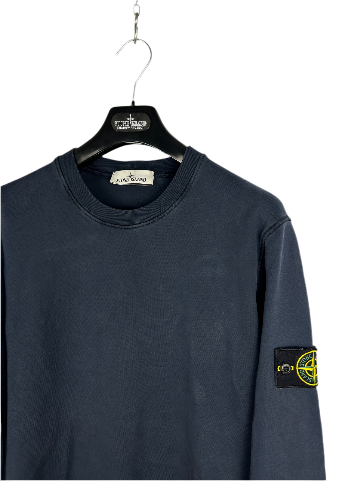 Navy blue Stone Island sweatshirt - Size L
