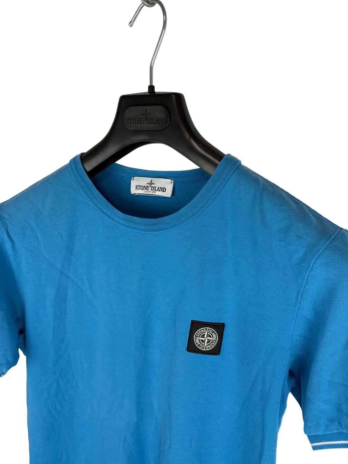 T-shirt blu Stone Island - Taglia Junior (12 anni, 156cm) - foto 2