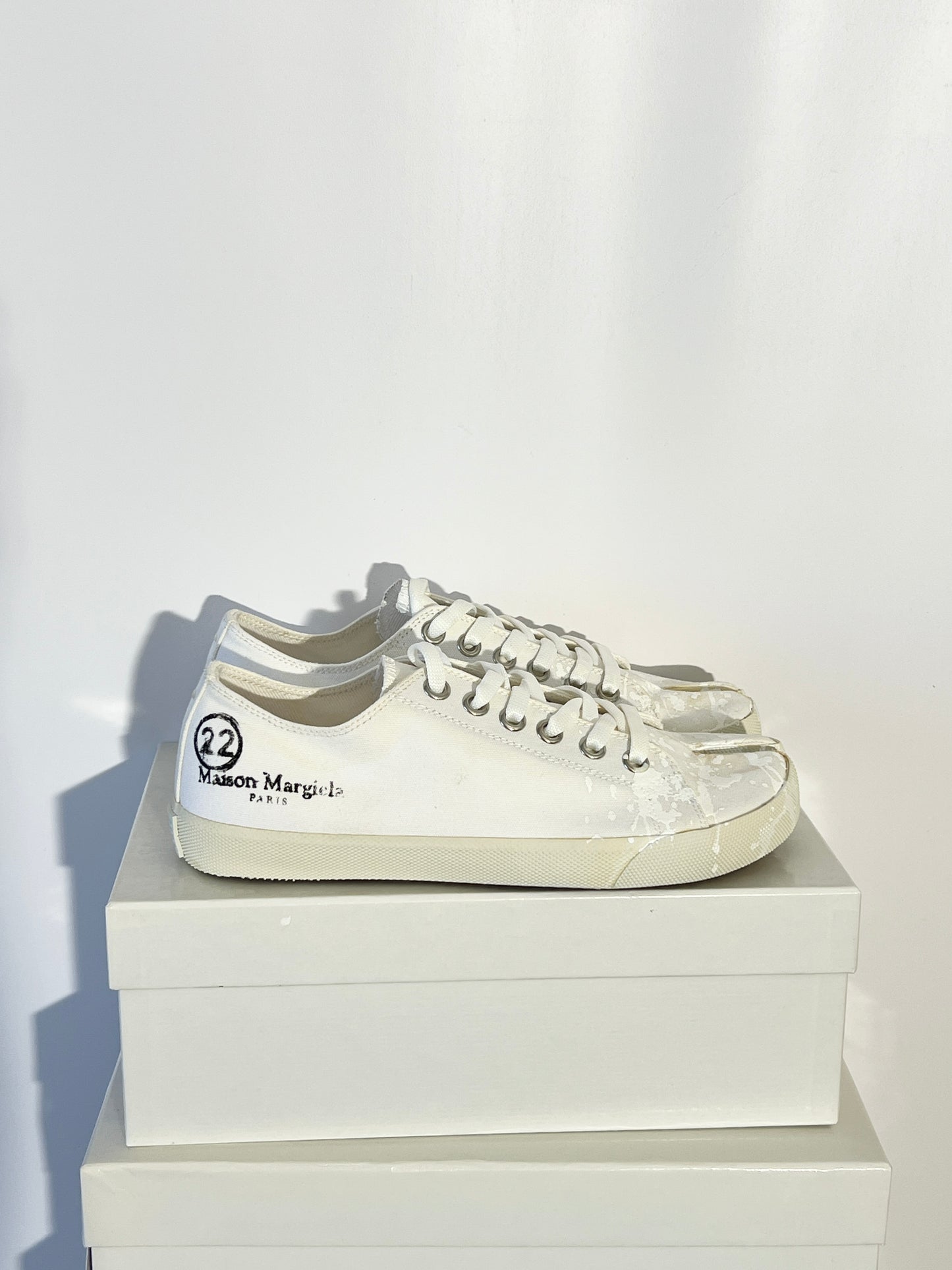 Sneakers Tabi Vandal bianche da donna Maison Martin Margiela (nuove con scatola) - Numero 37