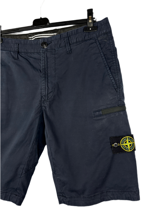 Pantaloncini cargo blu navy Stone Island - Taglia W32