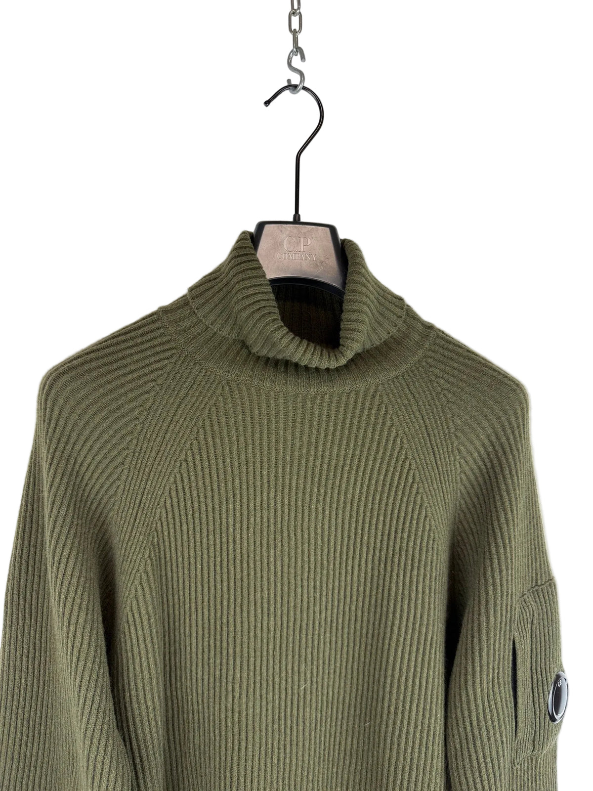 Maglione dolcevita verde C.P. Company - Taglia S