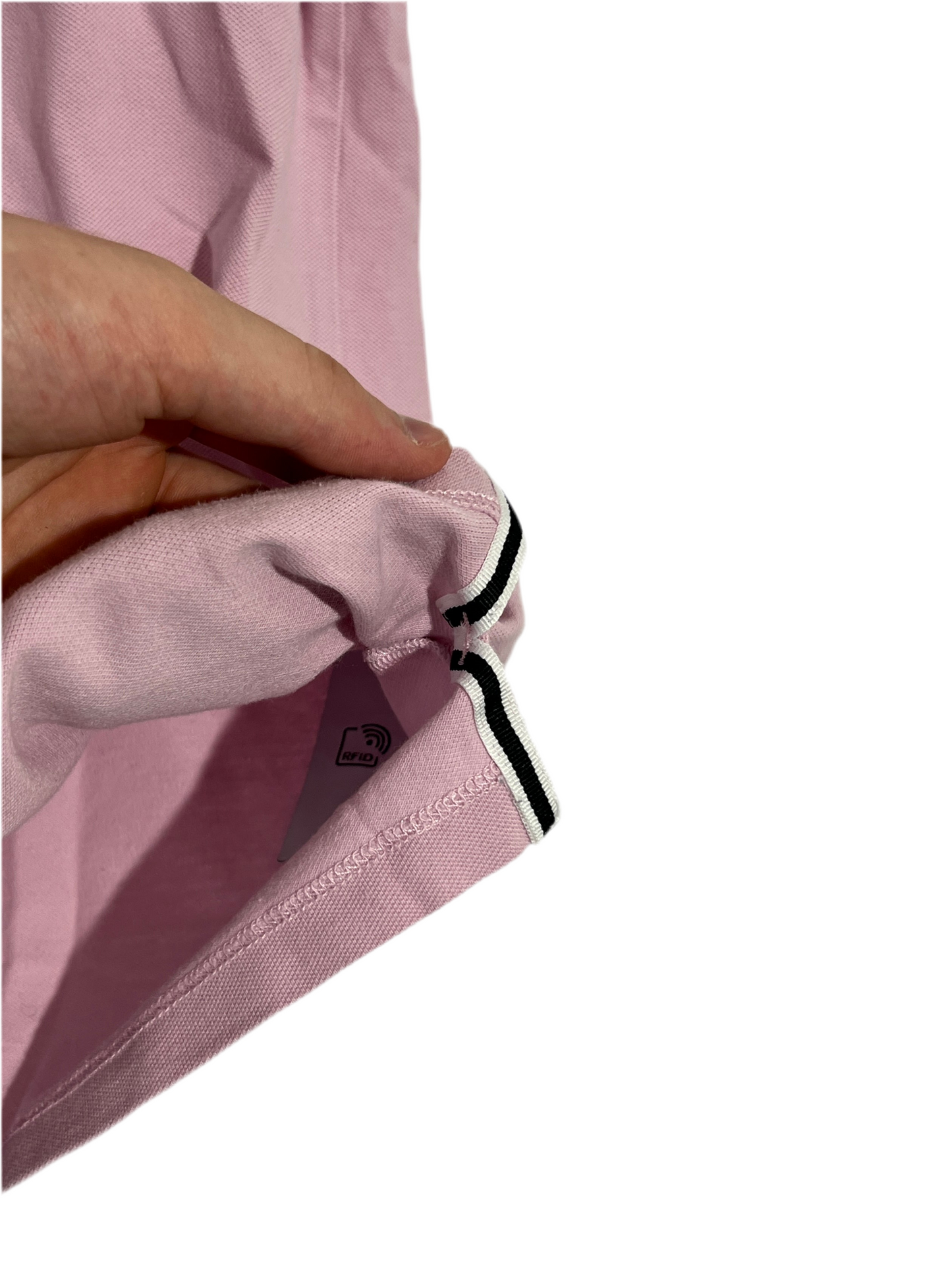 T-shirt rosa in piqué Stone Island - Taglia Junior (14 anni, 170cm)