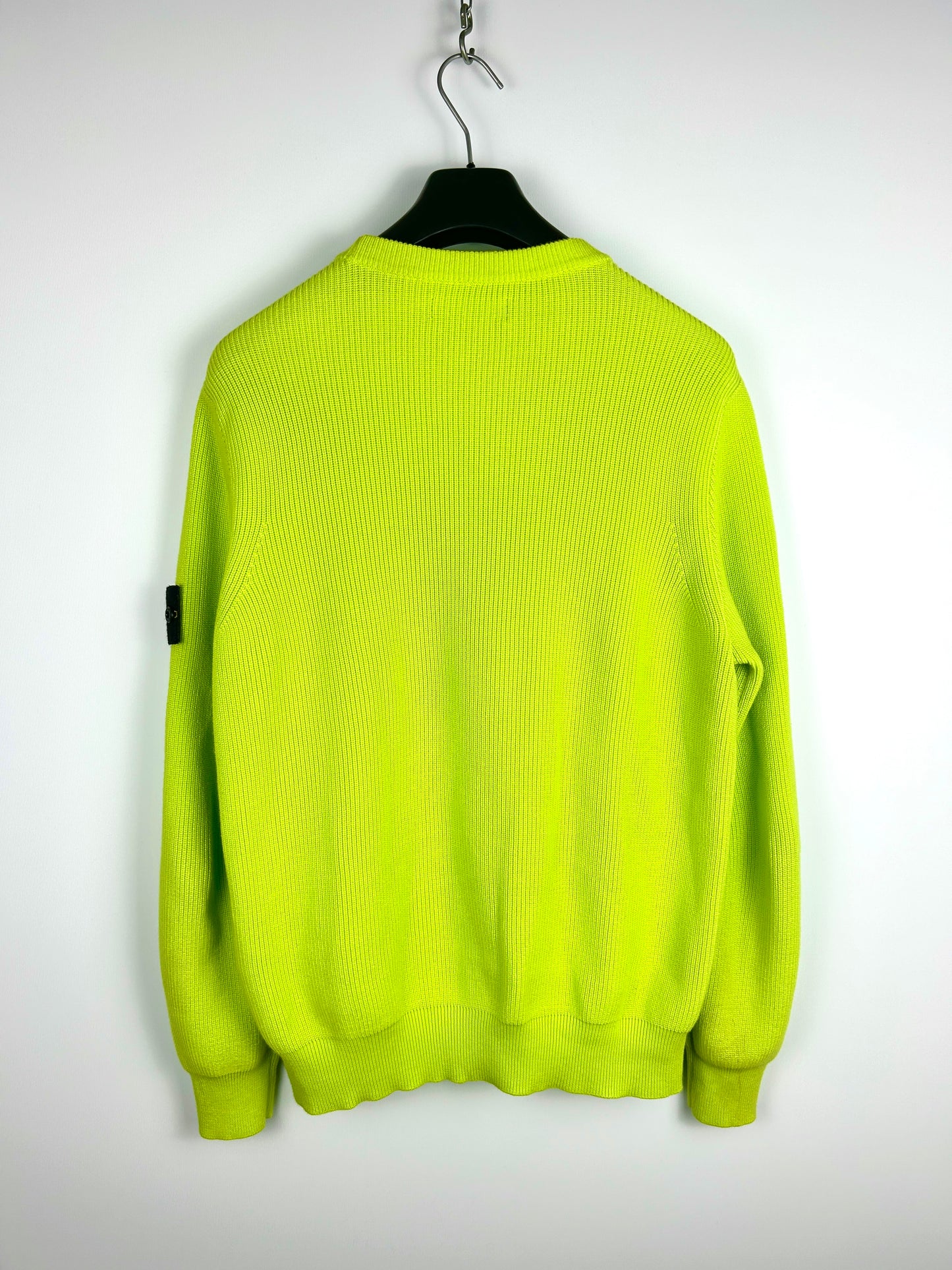 Maglione verde fluo Stone Island - Taglia L