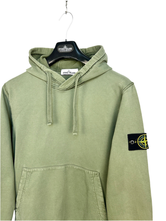 Felpa verde con cappuccio Stone Island - Taglia S