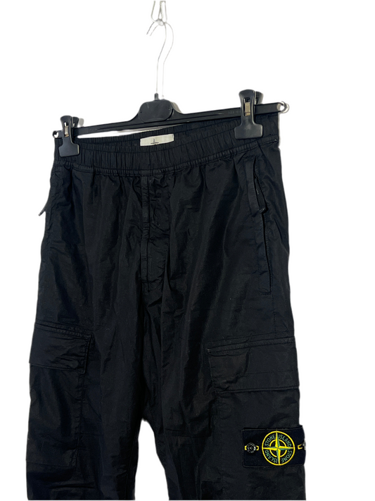 Pantaloni cargo neri Stone Island - Taglia 46