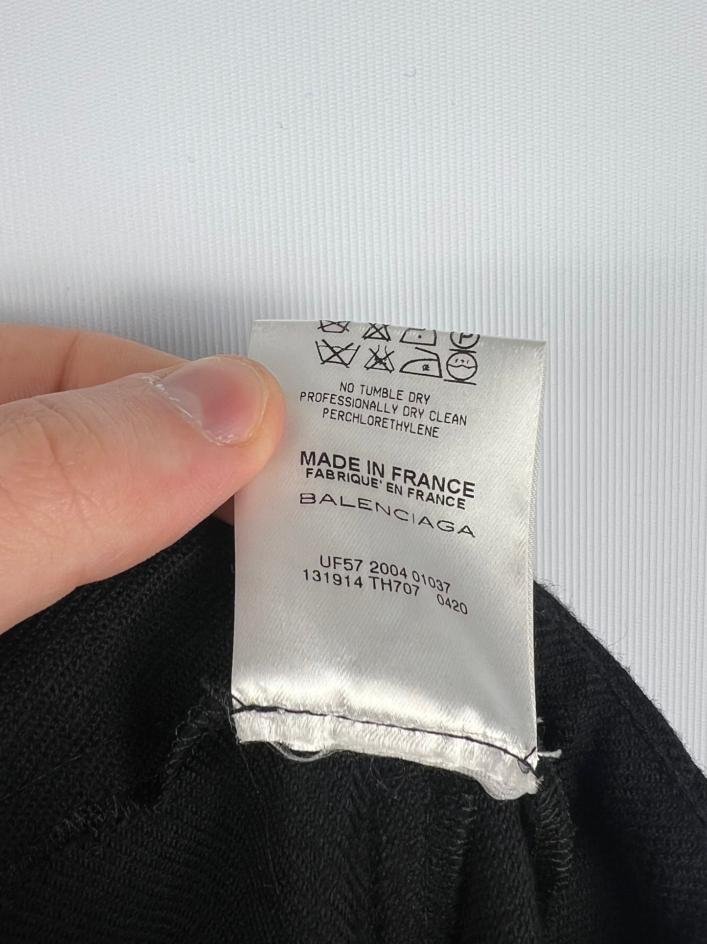 Pantaloni da donna neri Balenciaga (nuovi con cartellino) - Taglia 52