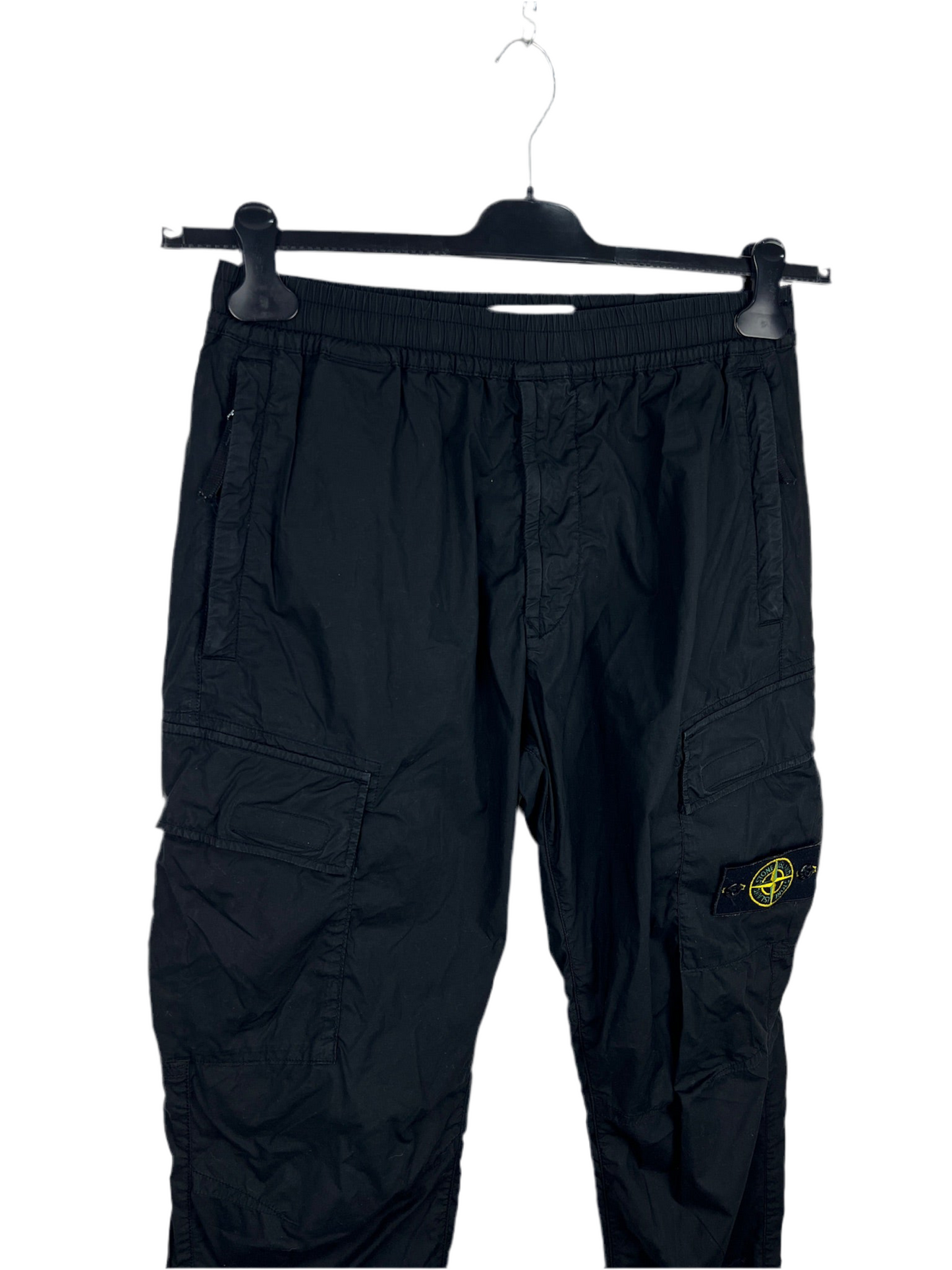 Pantaloni cargo neri Stone Island - Taglia W31
