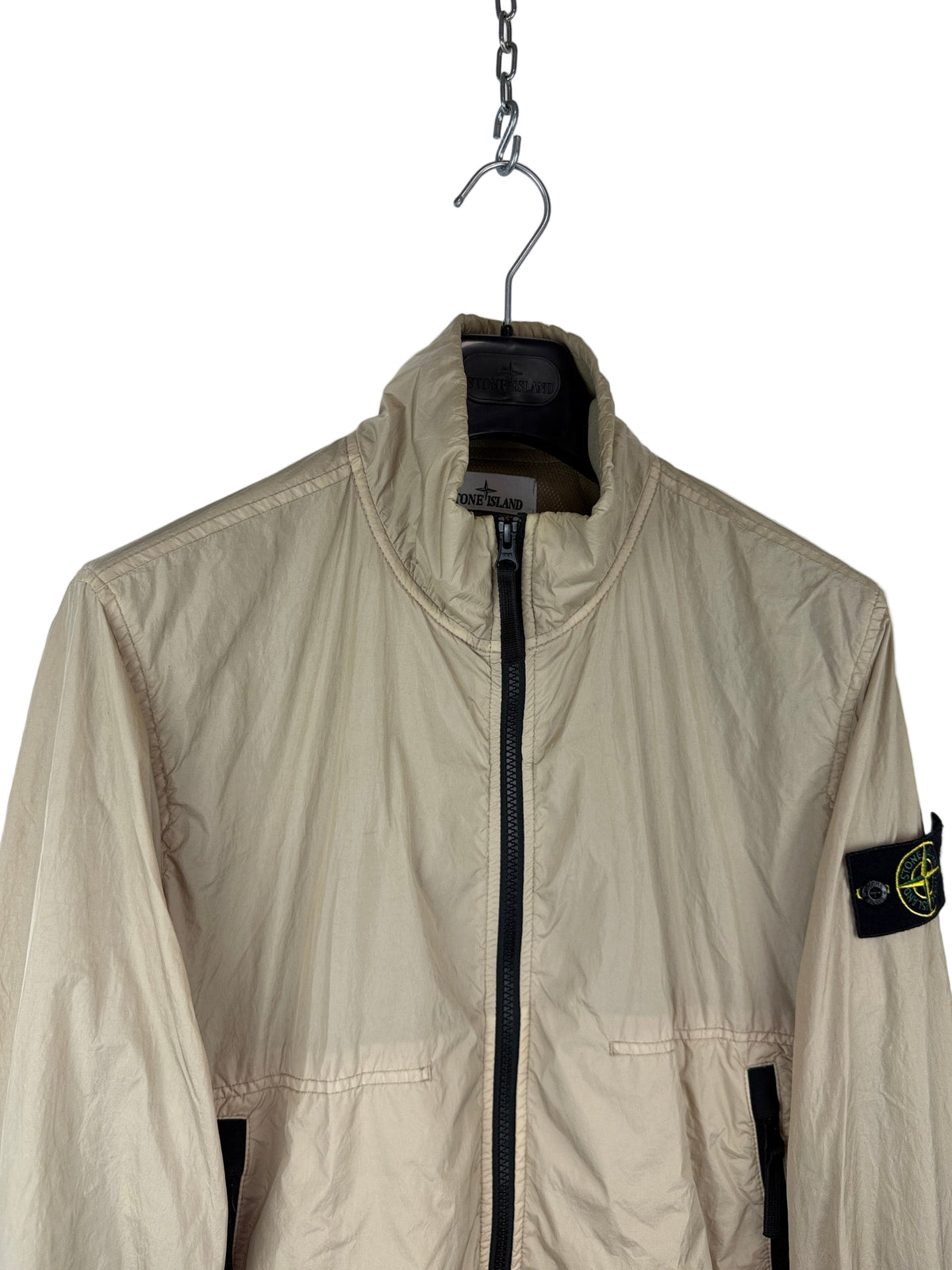 Giacca beige Garment Dyed Crinkle Reps NY Stone Island - Taglia S