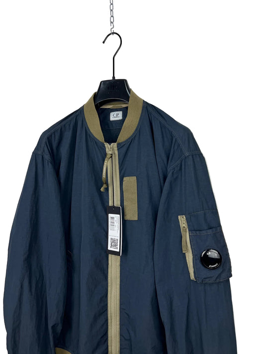 Giacca Flatt Nylon blu navy C.P. Company (nuova con cartellino) - Taglia L