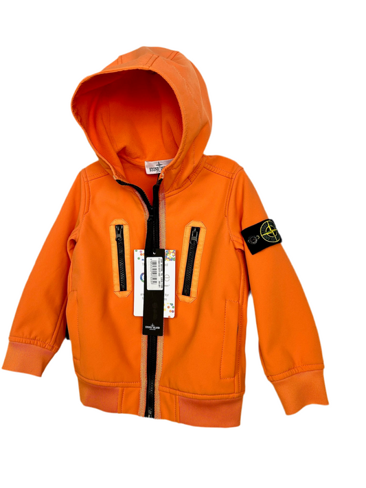 Giacca arancione Stone Island (nuova con cartellino) - Taglia Junior (2 anni, 92cm)