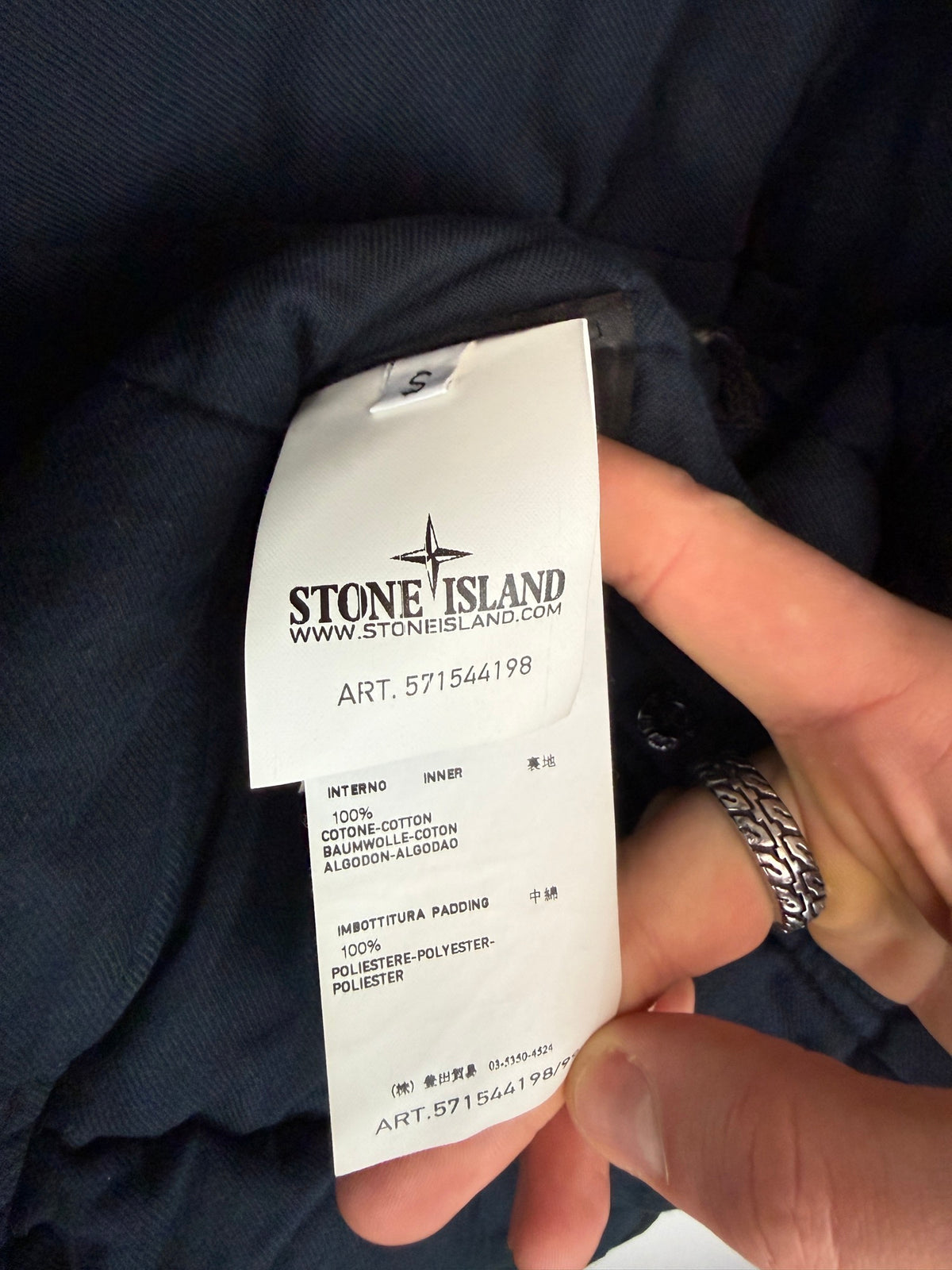 Giacca Thermo Reflective 2012 Stone Island - Taglia S