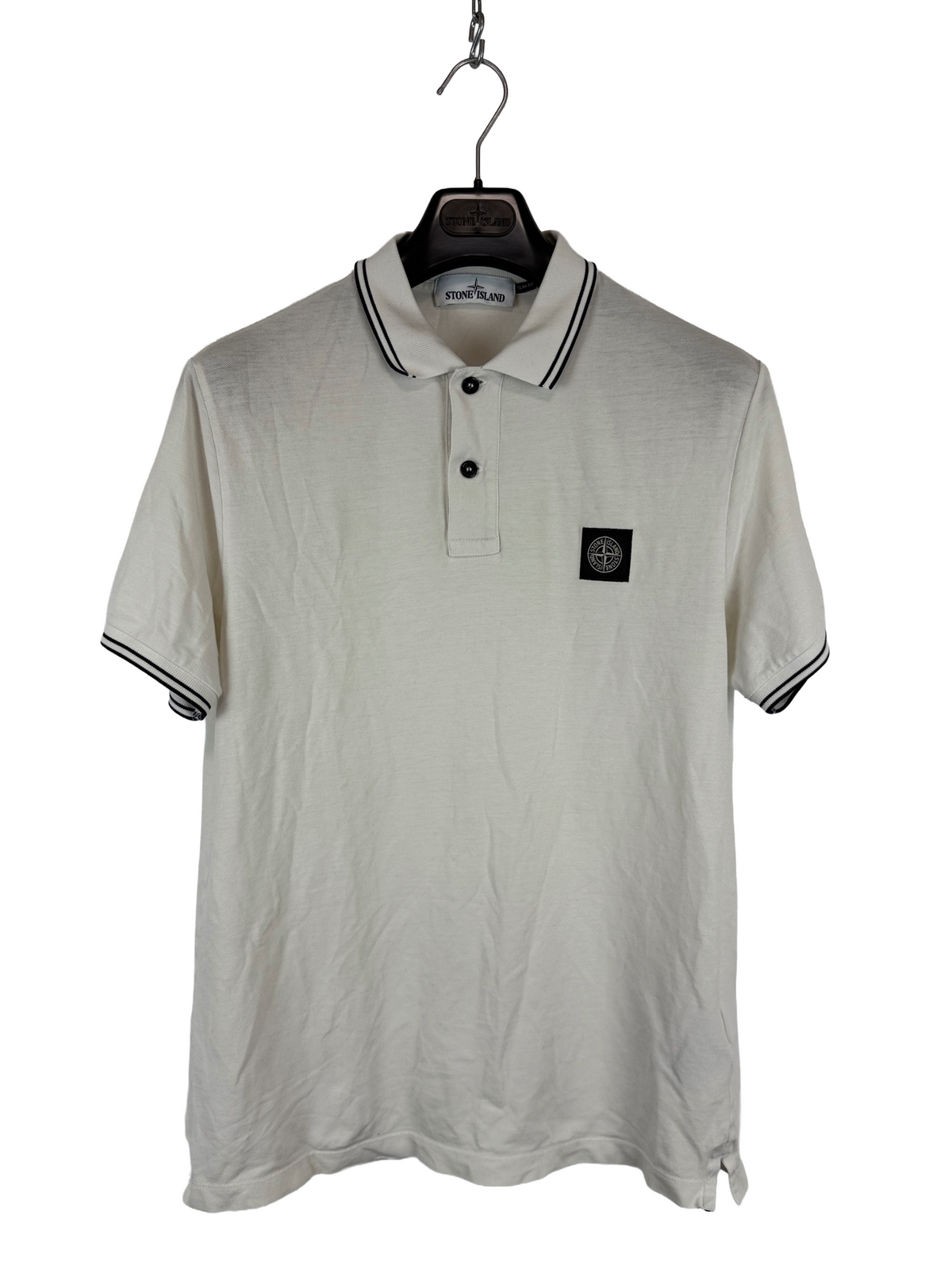 Polo bianca Stone Island - Taglia L