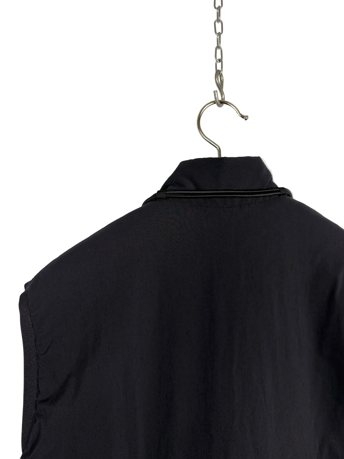Giacca smanicato nera Stone Island Stellina Capo Campionario (nuovo con cartellino) - Taglia L