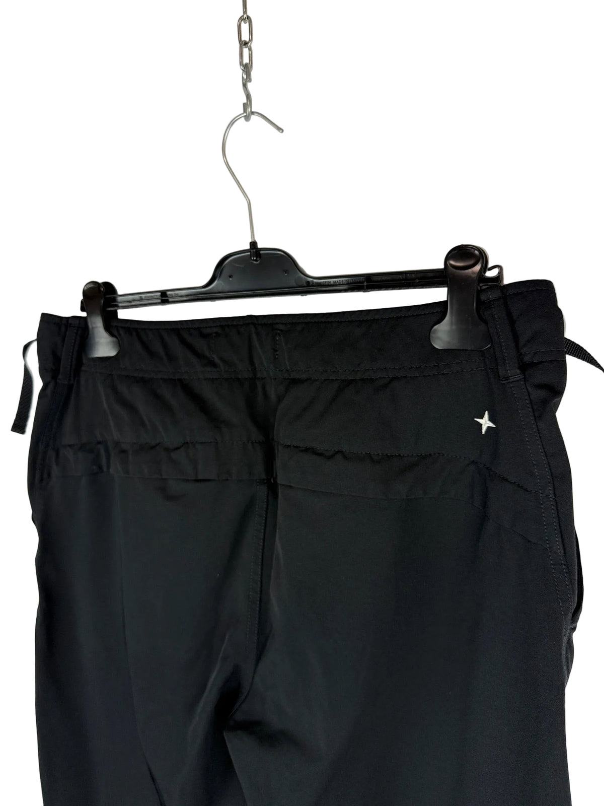 Pantaloni neri in nylon tecnico Soft Shell Stellina Stone Island - Taglia W32