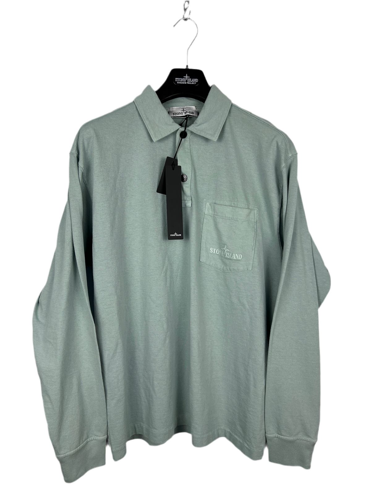 Camicia verde Stone Island (nuova con cartellino) - Taglia M