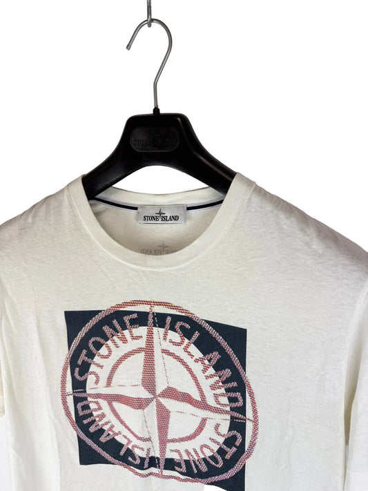 T-shirt bianca Stone Island - Taglia M