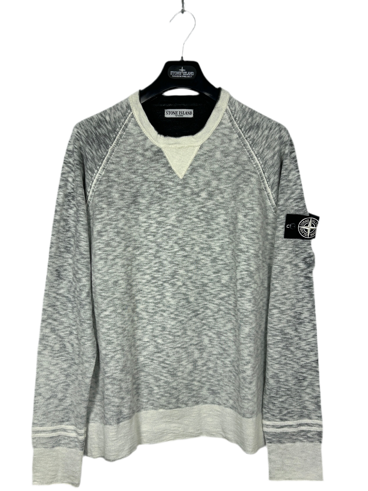 Maglione grigio Special Process reverse dye Stone Island - Taglia XL