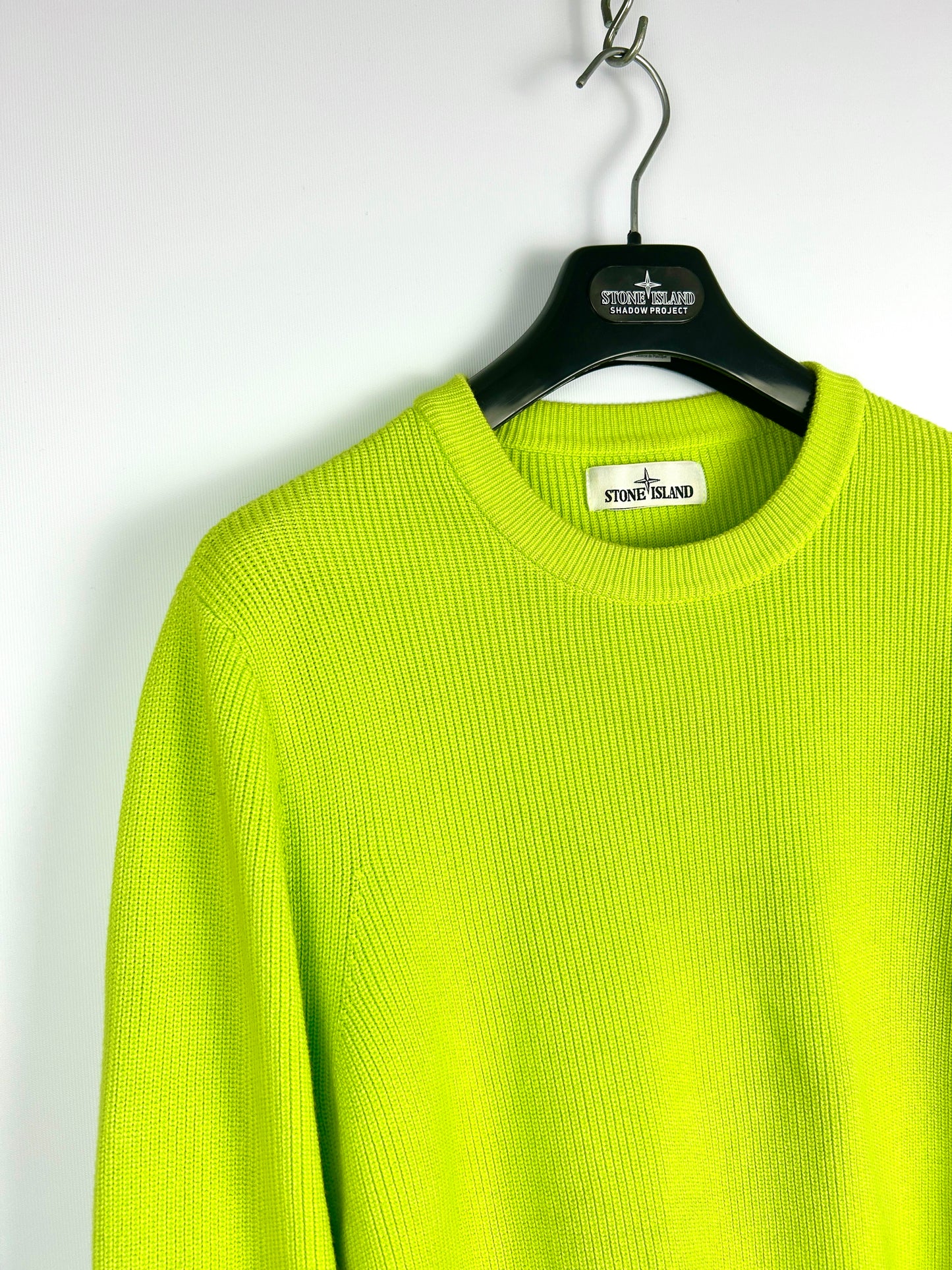 Maglione verde fluo Stone Island - Taglia L