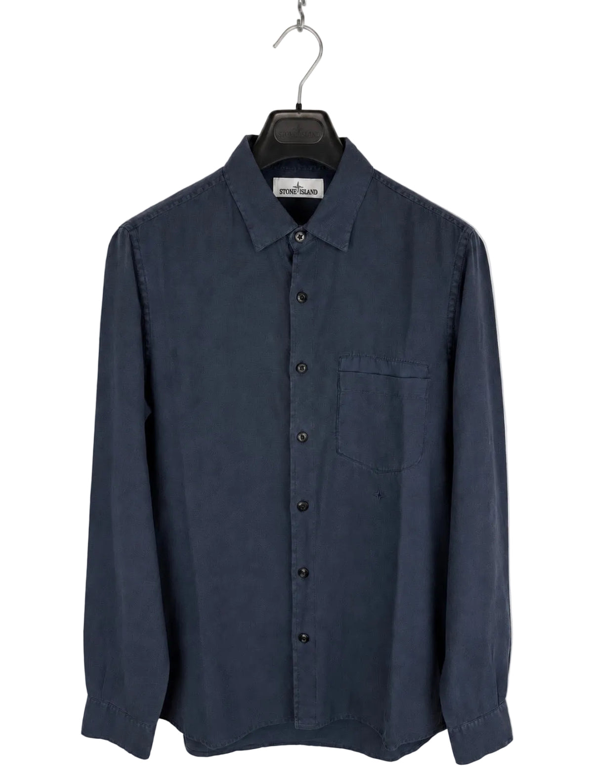 Camicia blu navy Stellina Stone Island - Taglia M - foto 1