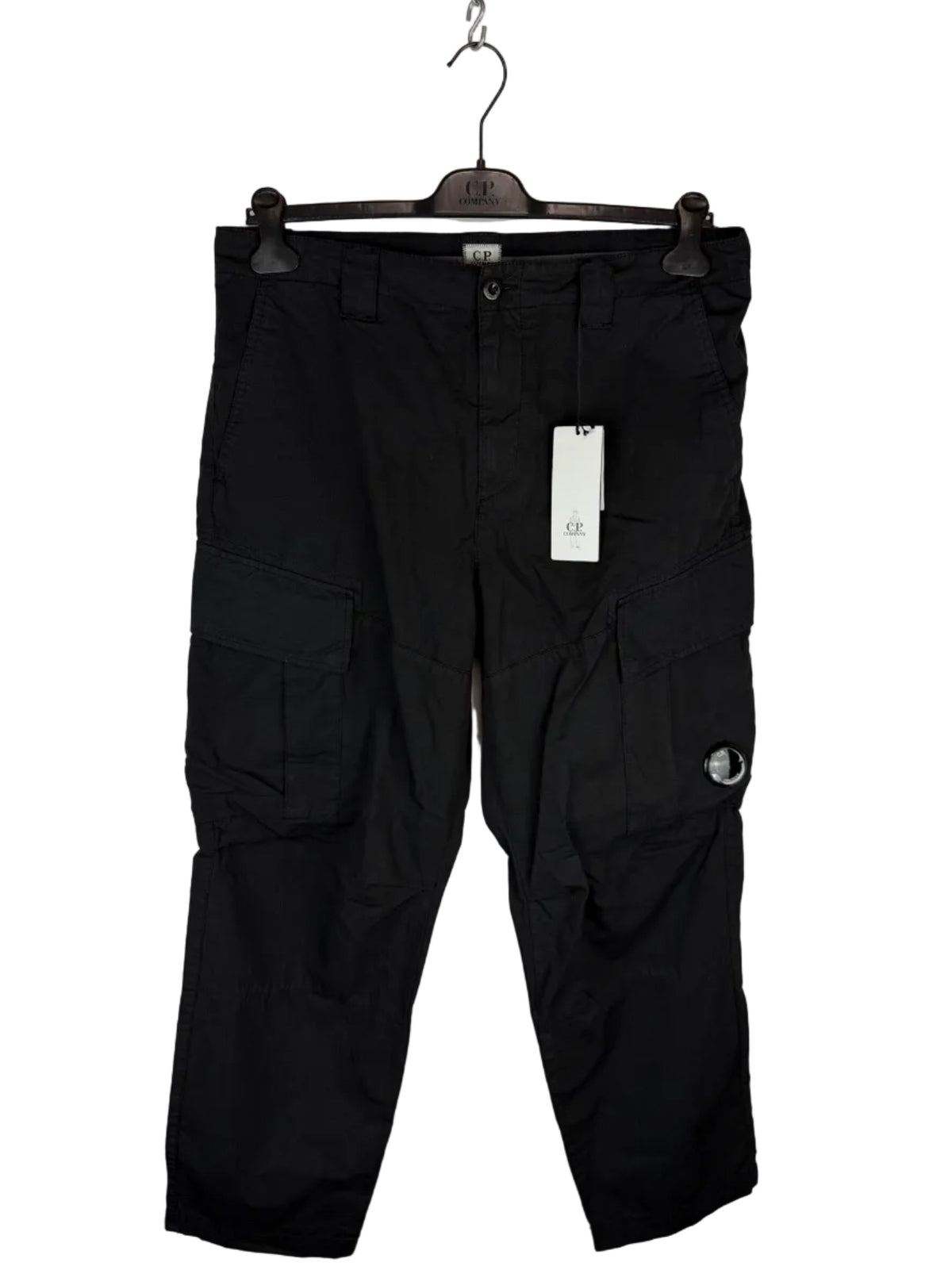 Pantaloni cargo neri C.P. Company nuovi con cartellino - Taglia W34 - foto 1