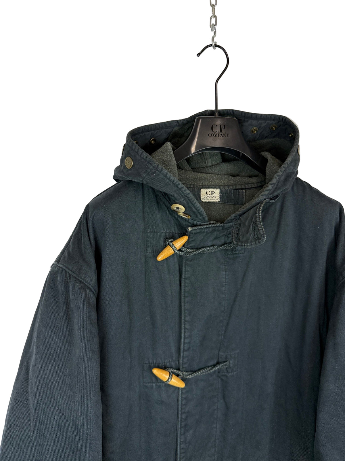 Giacca Montgomery con alamari vintage blu navy C.P. Company - Taglia L
