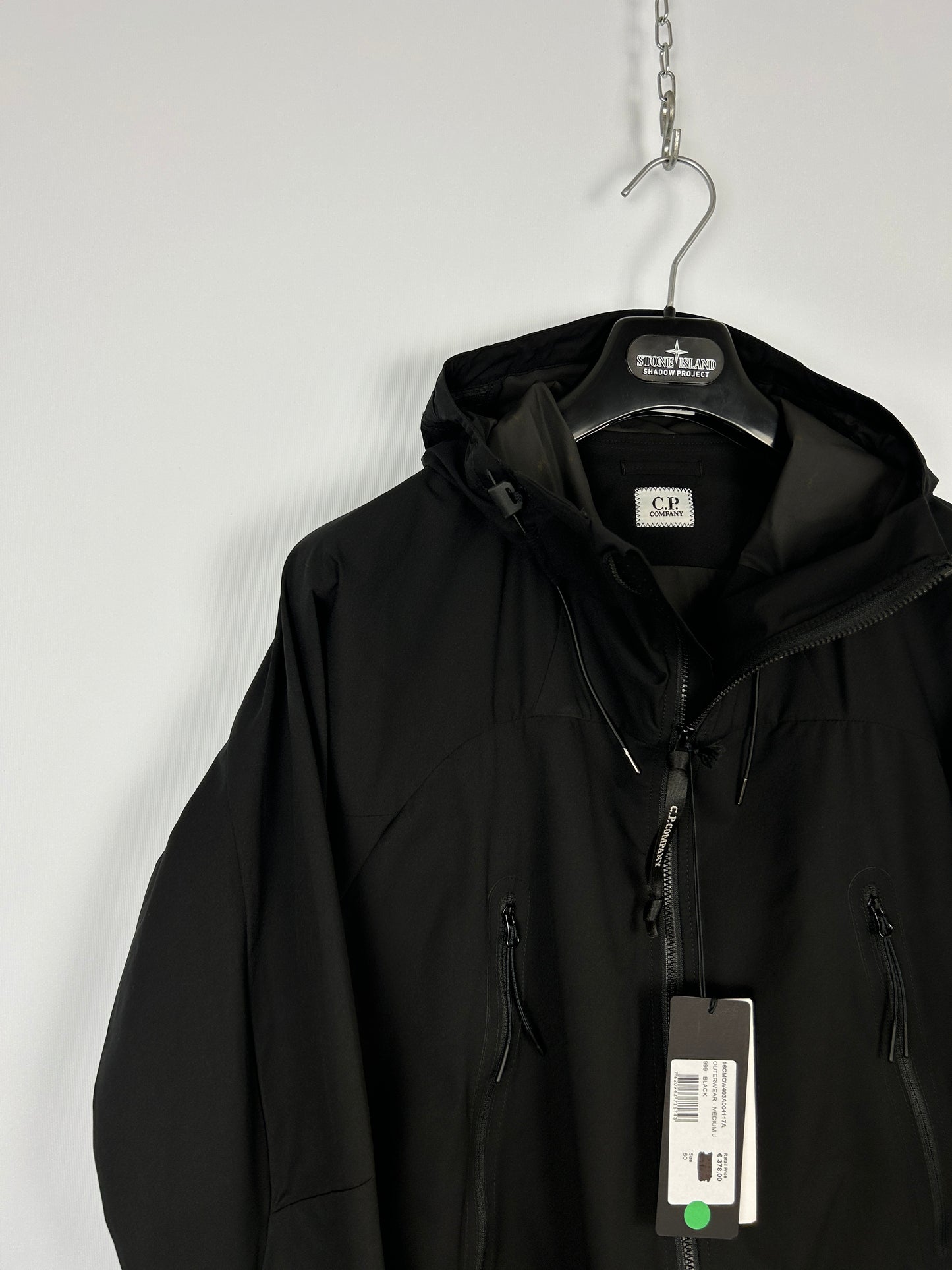 Black PRO TEK Jacket C.P. Company - Size 50