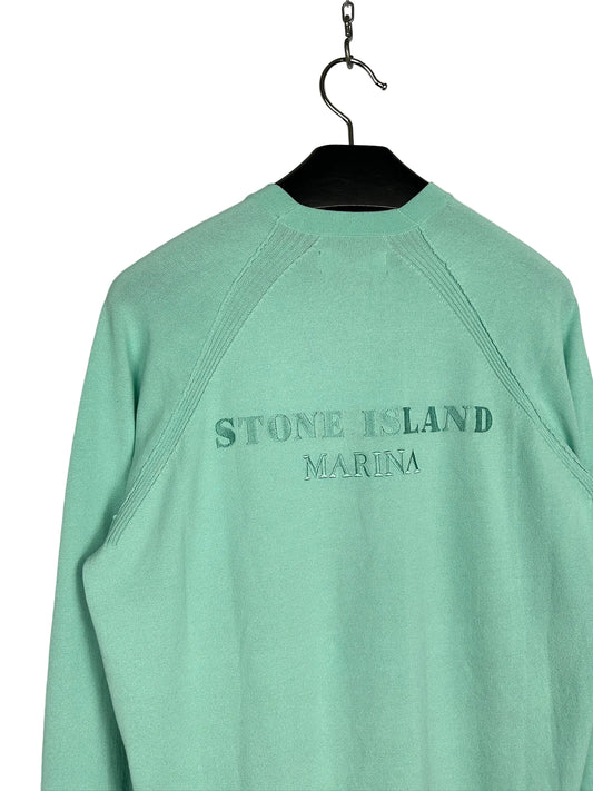 Maglione Marina verde menta Stone Island (nuovo con cartellino) - Taglia M