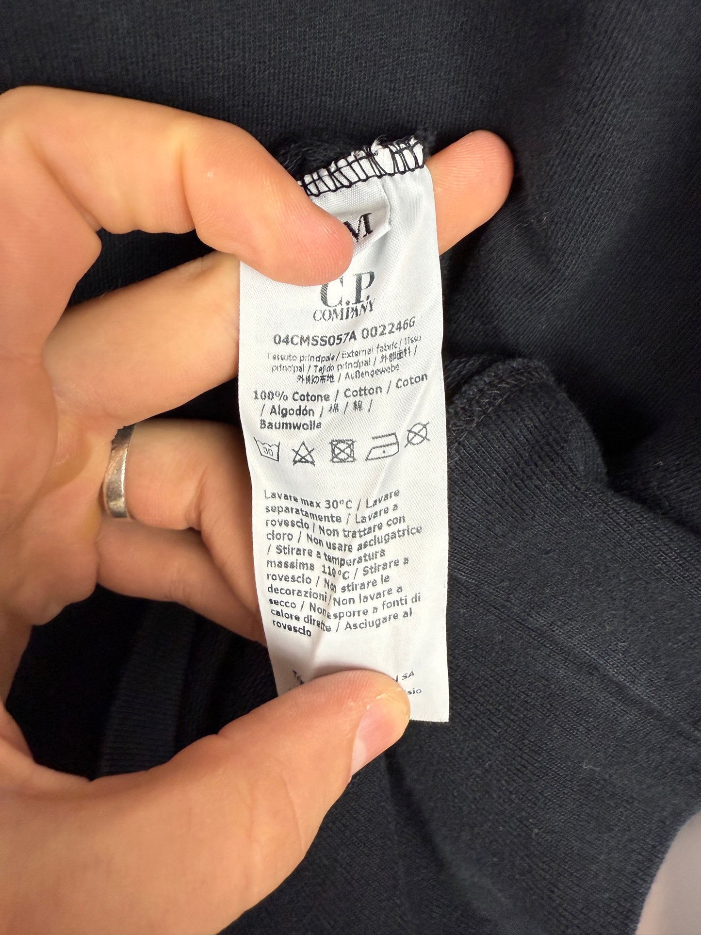 Felpa blu navy C.P. Company - Taglia M