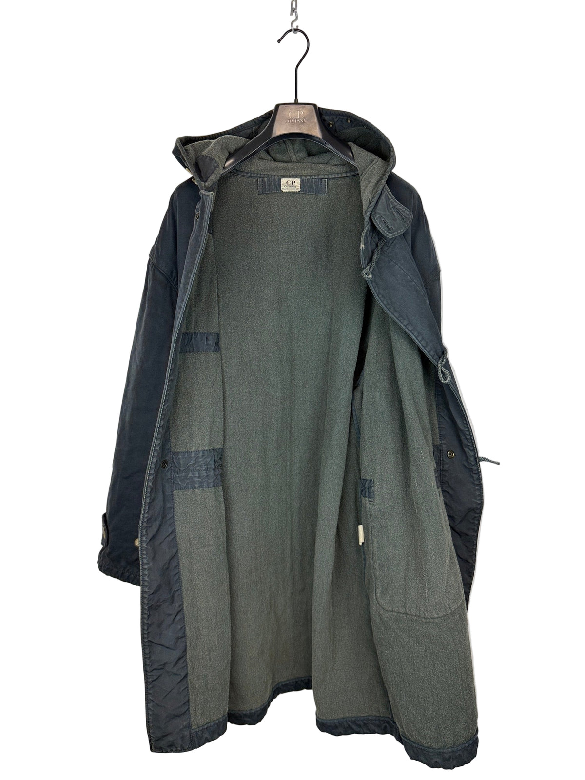 Giacca Montgomery con alamari vintage blu navy C.P. Company - Taglia L