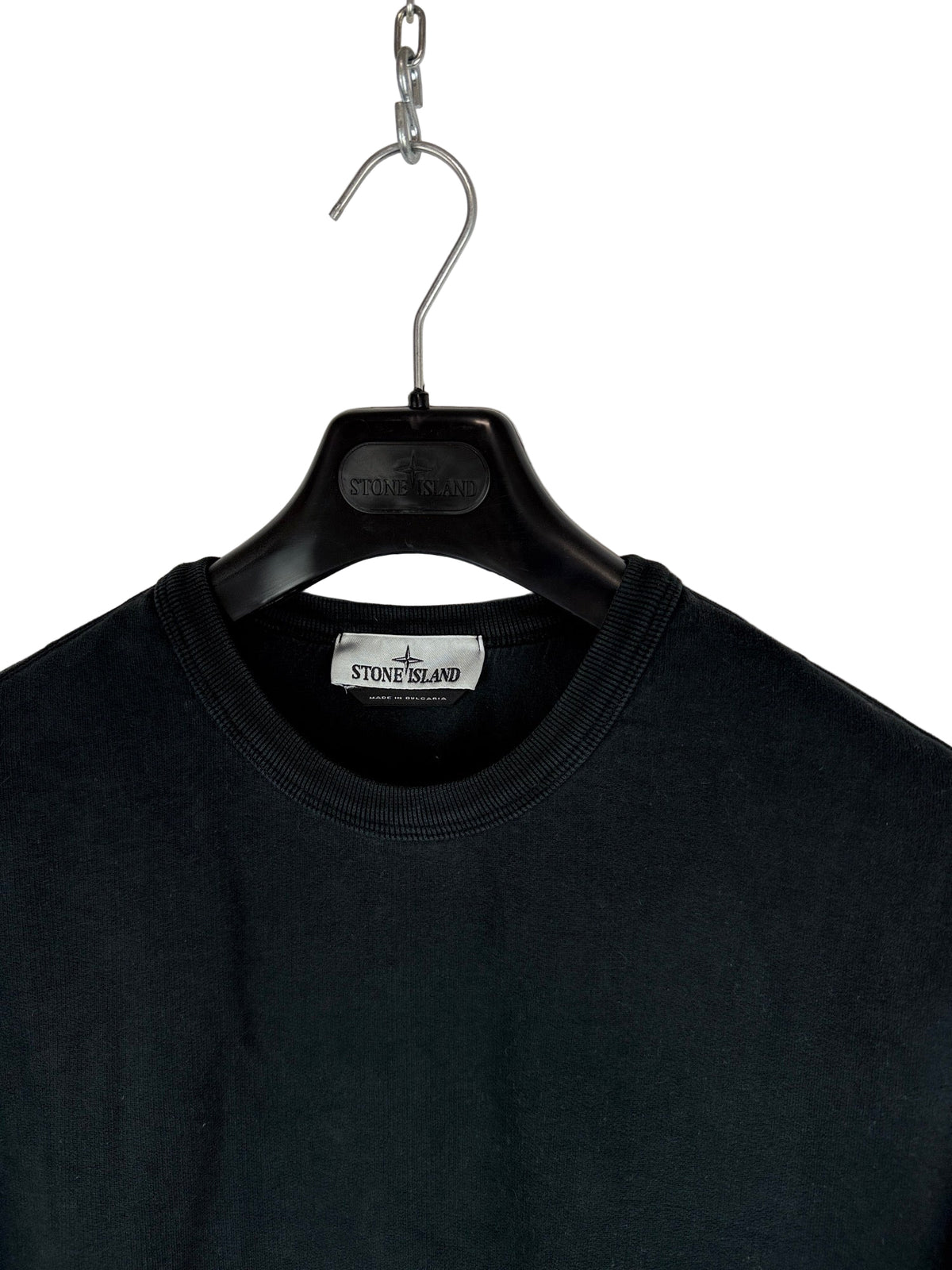 Felpa nera Stone Island - Taglia M