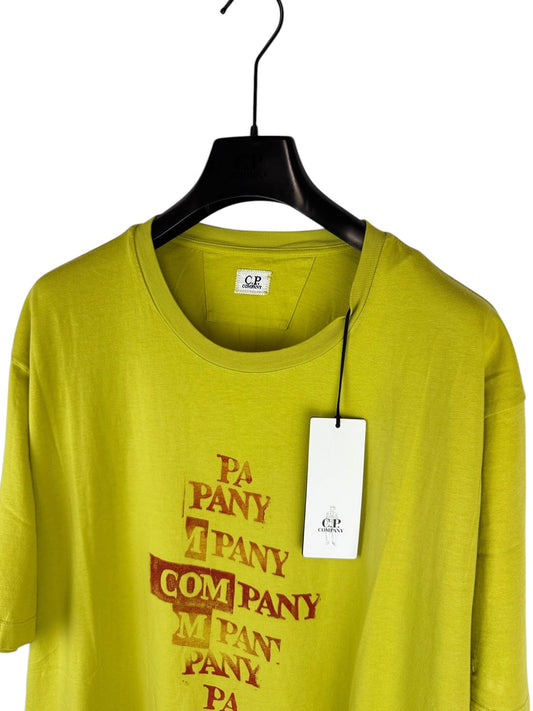 T-shirt verde C.P. Company (nuova con cartellino) - Taglia XXL