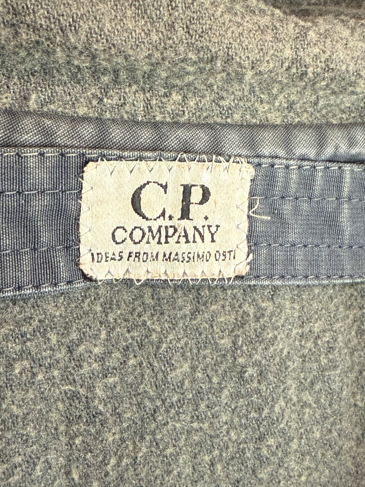 Giacca Montgomery con alamari vintage blu navy C.P. Company - Taglia L