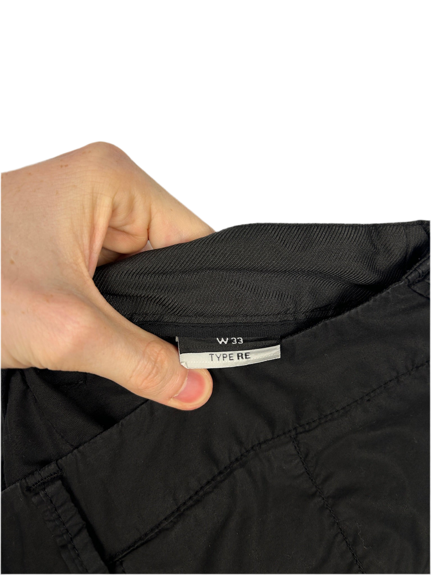 Pantaloncini cargo neri Stone Island - Taglia W33