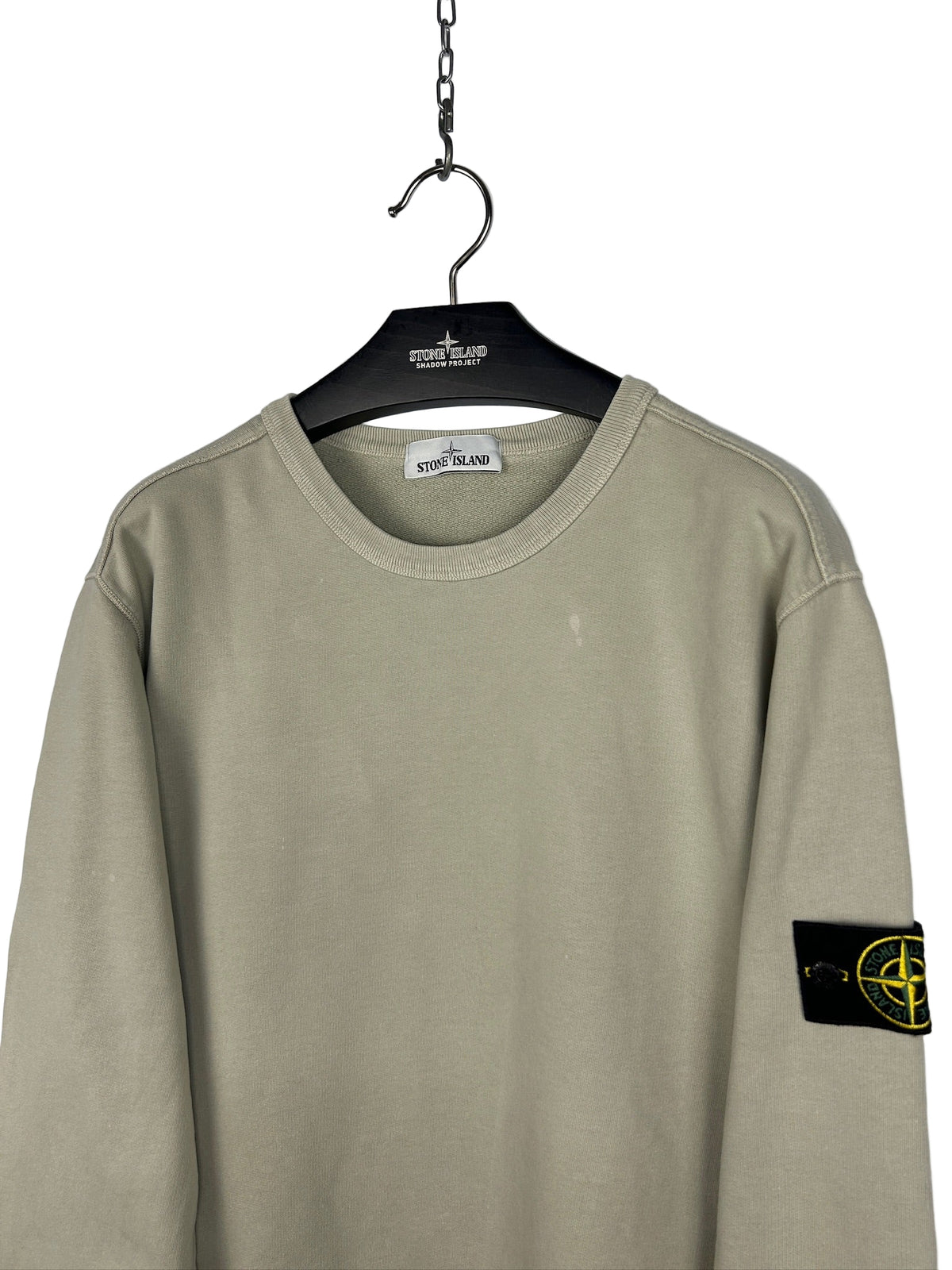 Felpa verde salvia Stone Island - Taglia XXL