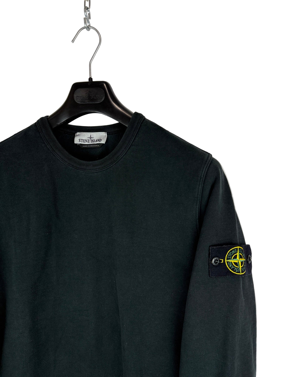 Felpa nera Stone Island - Taglia M