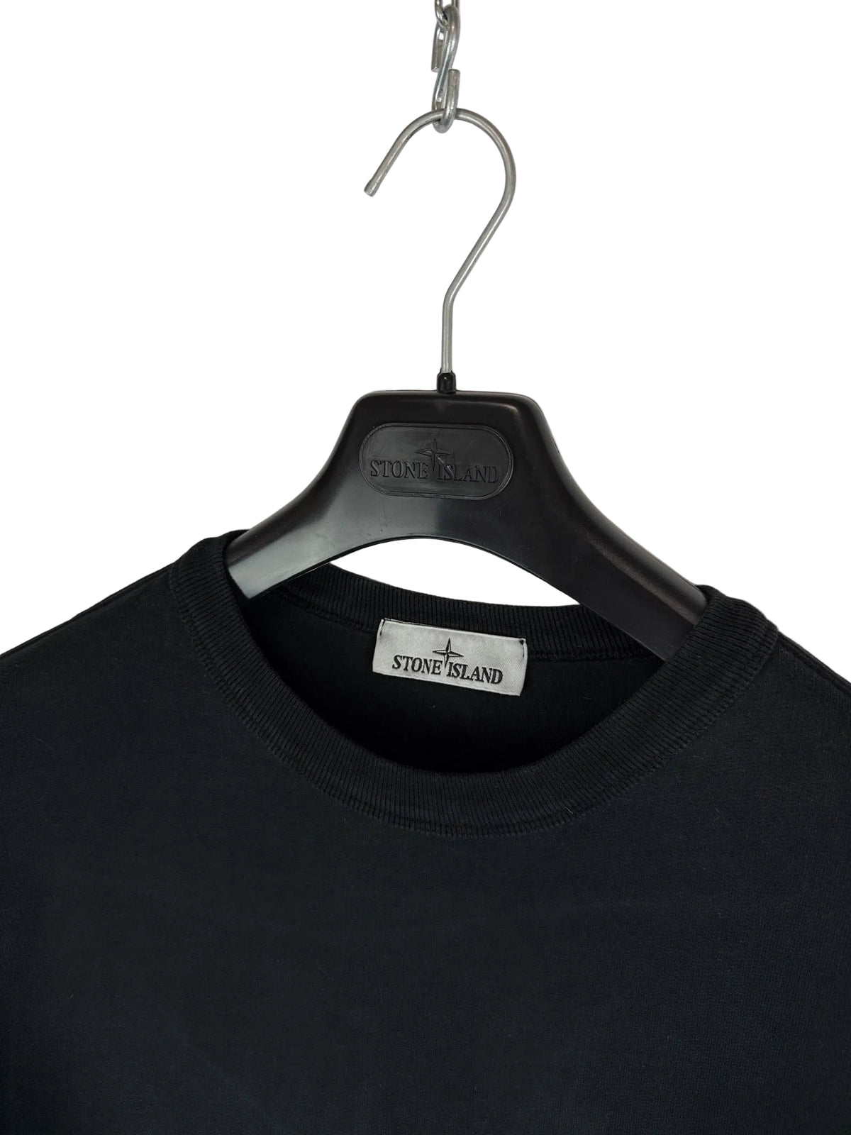 Felpa nera Stone Island - Taglia M