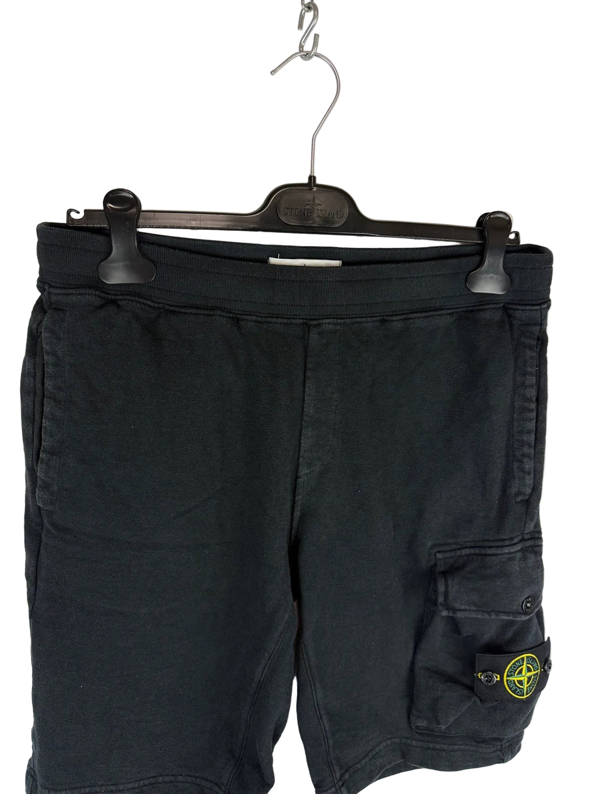 Pantaloncini di tuta neri Stone Island - Taglia M