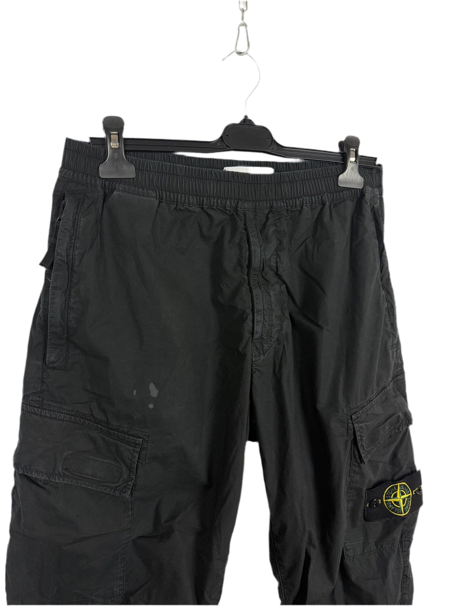 Pantaloni cargo neri Stone Island - Taglia W32