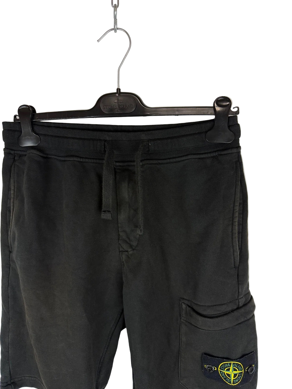 Pantaloncini di tuta neri Stone Island - Taglia S