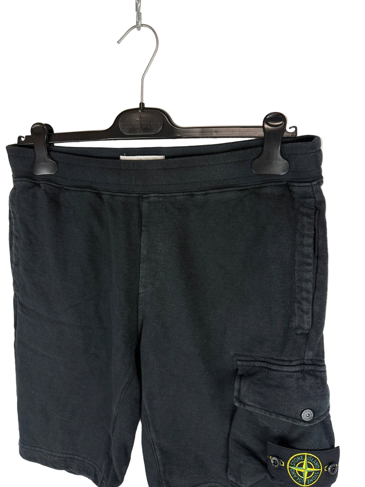 Pantaloncini di tuta neri Stone Island - Taglia M
