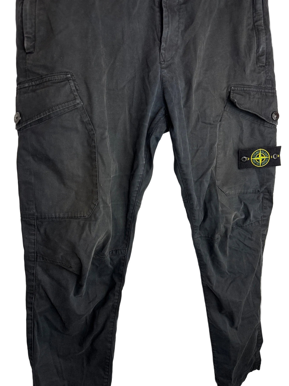 Pantaloni cargo neri Stone Island - Taglia W36