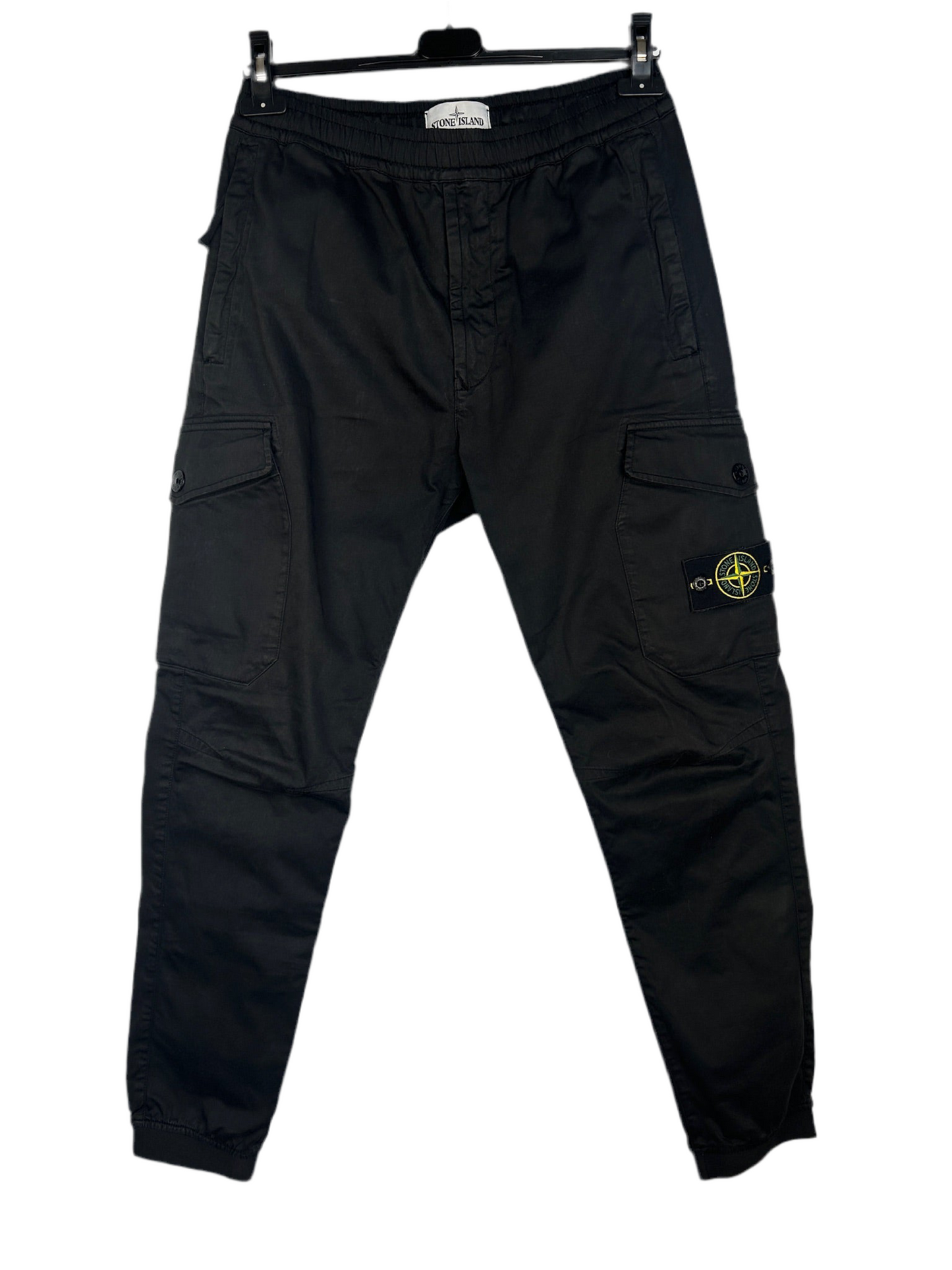 Pantaloni cargo neri Stone Island - Taglia W31