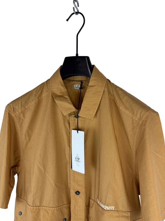 Camicia arancione con taschino sul petto C.P. Company (nuova con cartellino) - Taglia L
