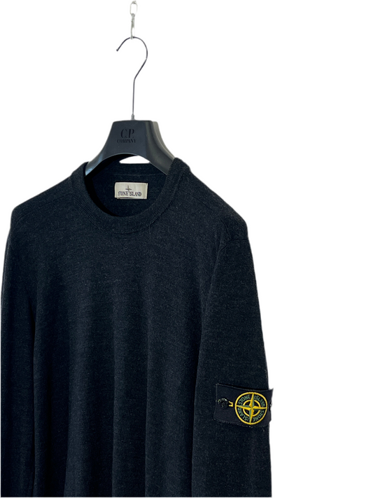Maglione grigio antracite Stone Island - Taglia L