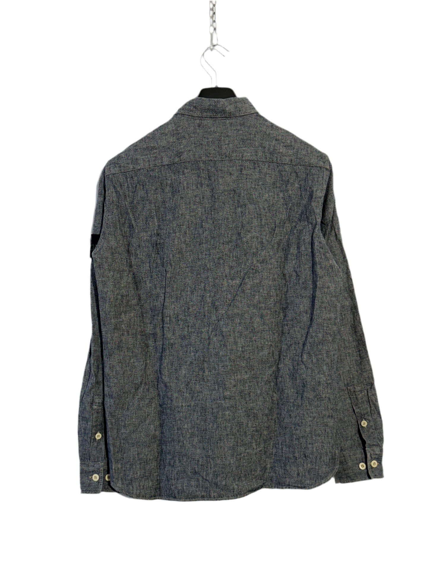 Camicia Vintage grigia in lino Stone Island - Taglia L