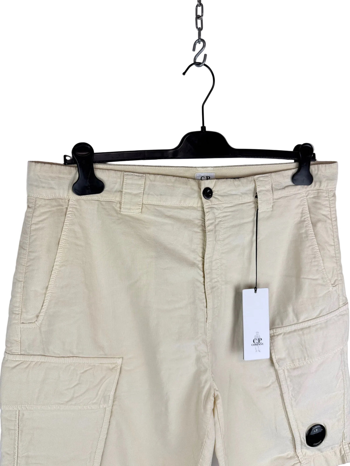 Pantaloncini cargo bianco panna C.P. Company (nuovi con cartellino) - Taglia W36