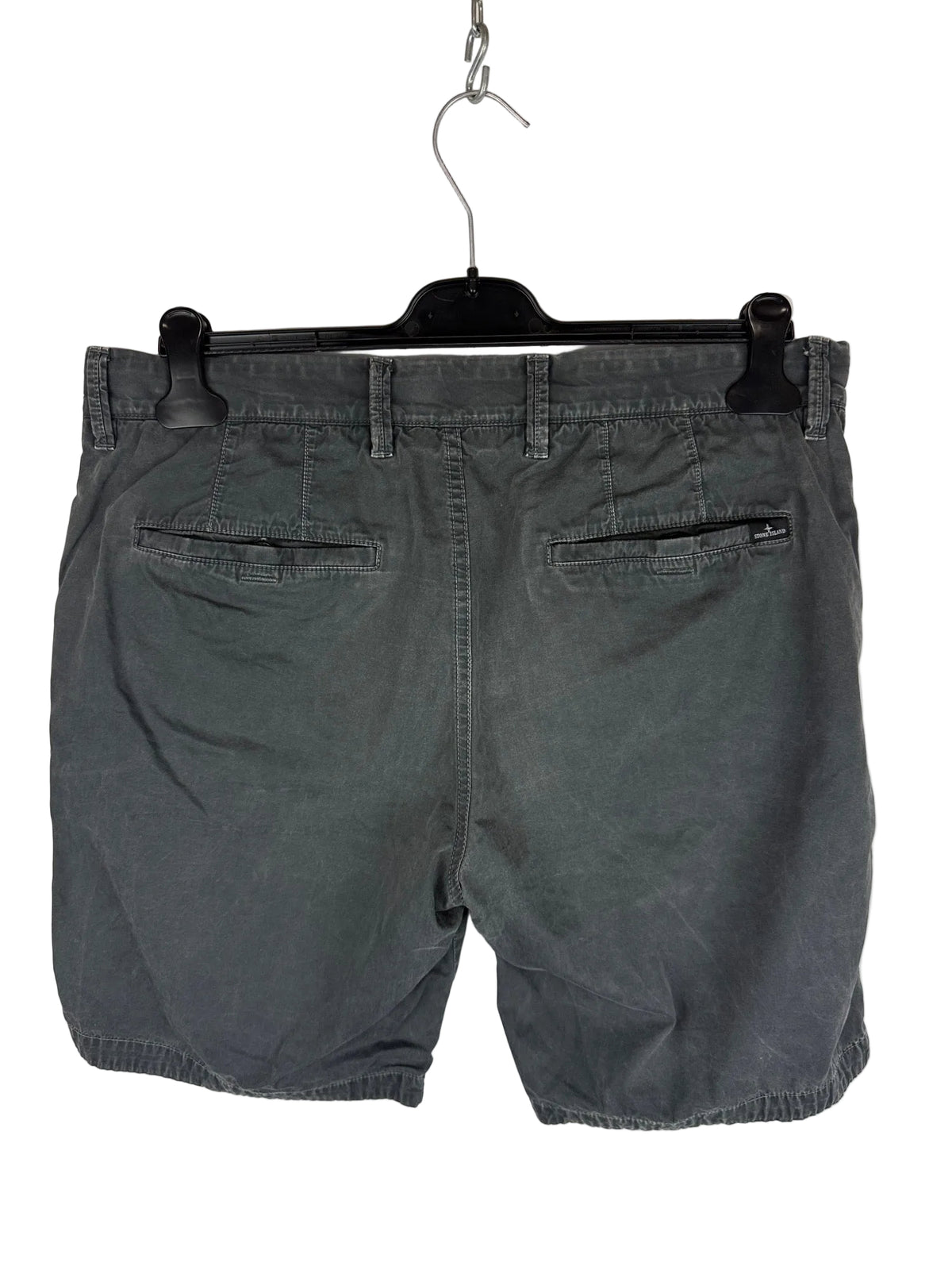 Pantaloncini grigi Stone Island Stellina - Taglia W34 - foto 6